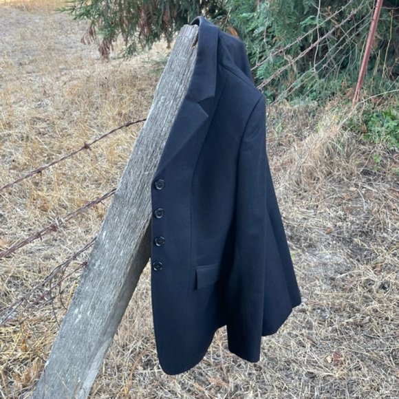 Vintage Wool Tailored Riding Coat TRI-UMPH  Ladies size 8-R - Picture 13 of 14